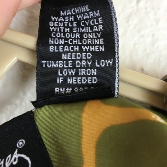 Secretary Chic Top Shirt Shell Animal Print Olive Mustard brown White Plus 3X - Picture 7 of 13